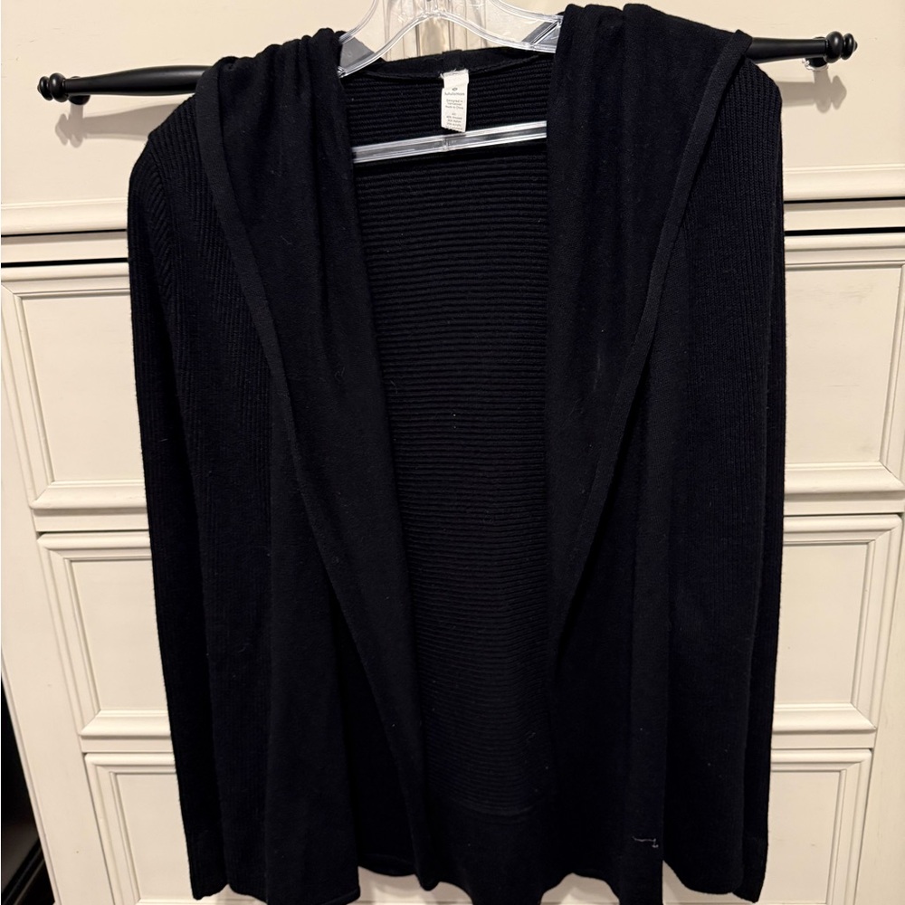 Black lululemon cardigan